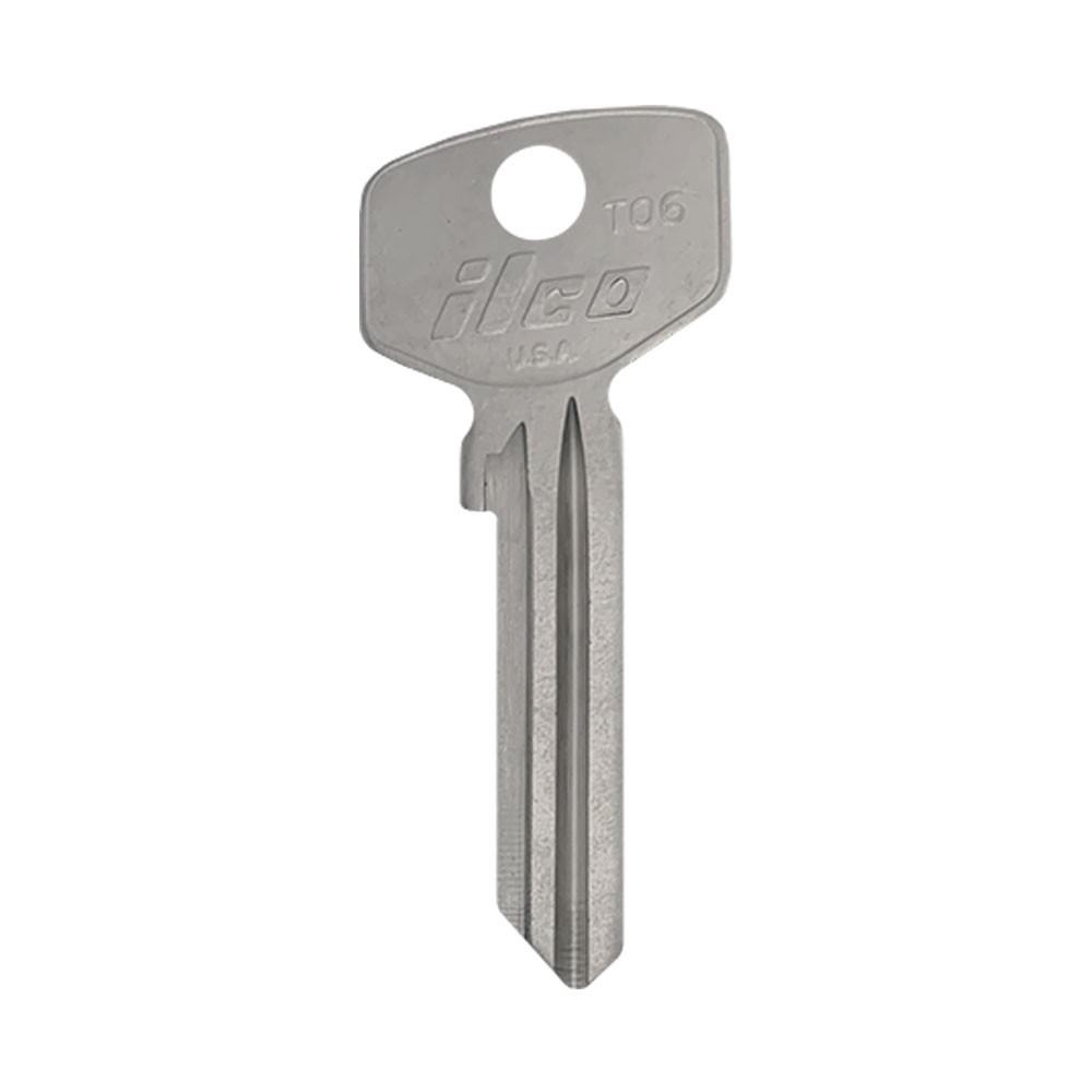 TO6  Key Blank  Nickel
