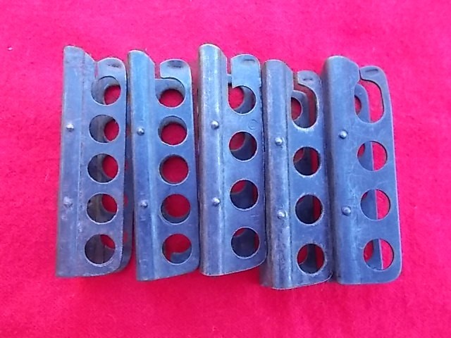 Lee Enfield Stipper Clips or Chargers 5pcs