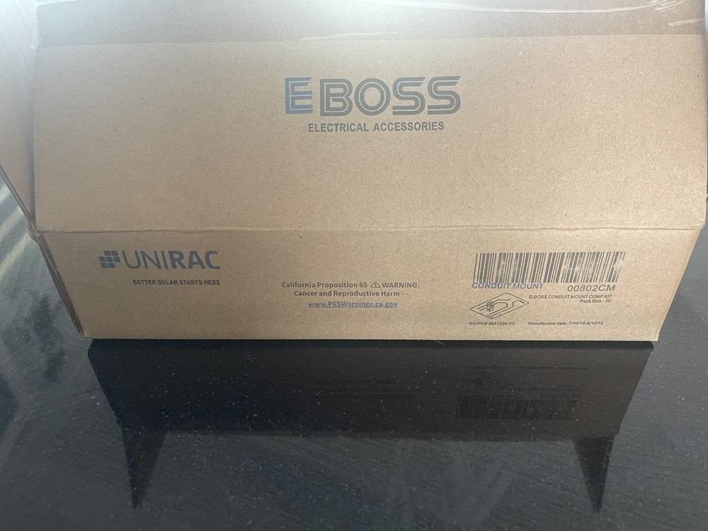 UNIRAC E-BOSS 00802CM CONDUIT MOUNT