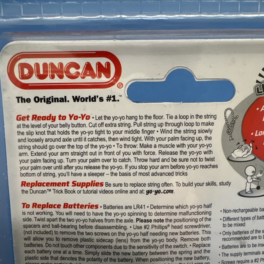 Duncan Limelight Light-Up Yo-Yo Beginner Level Yo-Yo LED Performance Transaxle