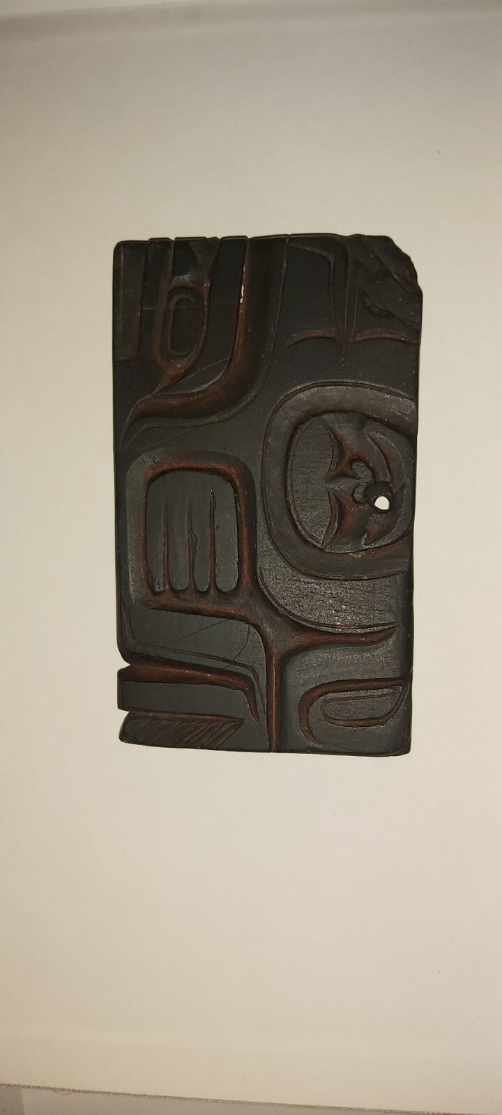 Northwest Coast Haida Argillite Pendant....1850s