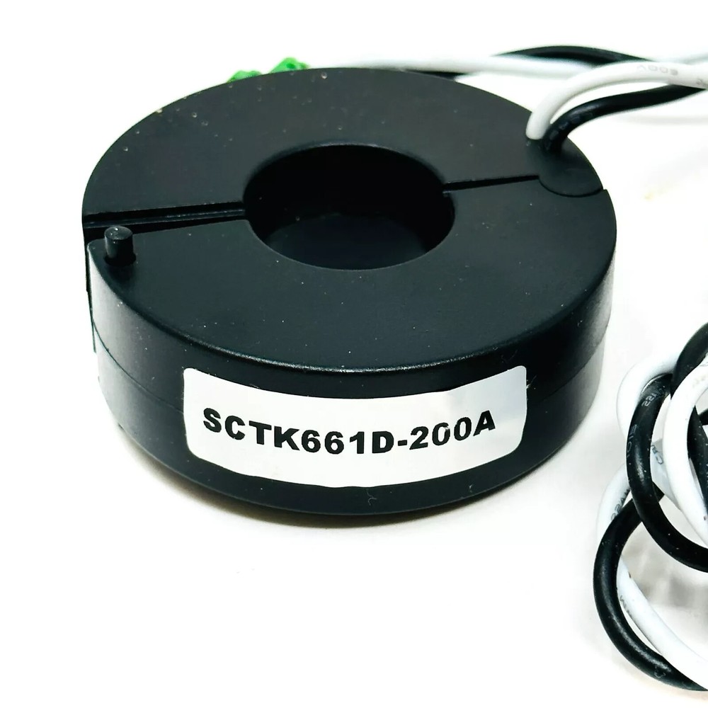 Entouch CT200 Current Transformer SCTK661D-200A, Self Locking 300V