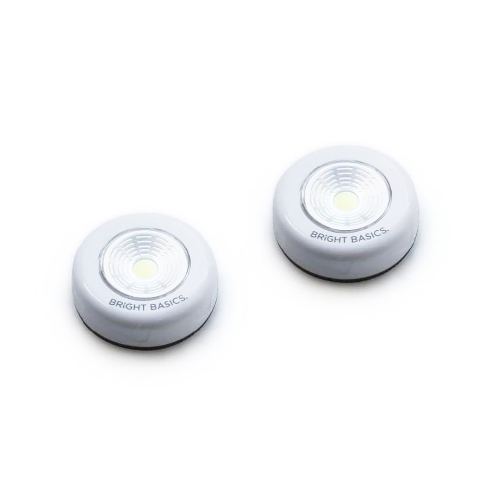 Bright Basics SBB2PLR08 Remote Control Puck Lights