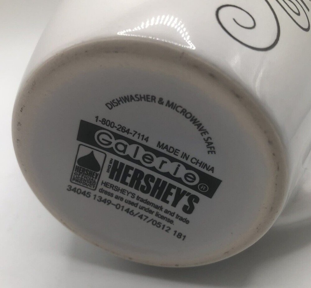 Hershey's " Chocolate Makes Everything Better " Coffee Mug Cup Hot Cocoa