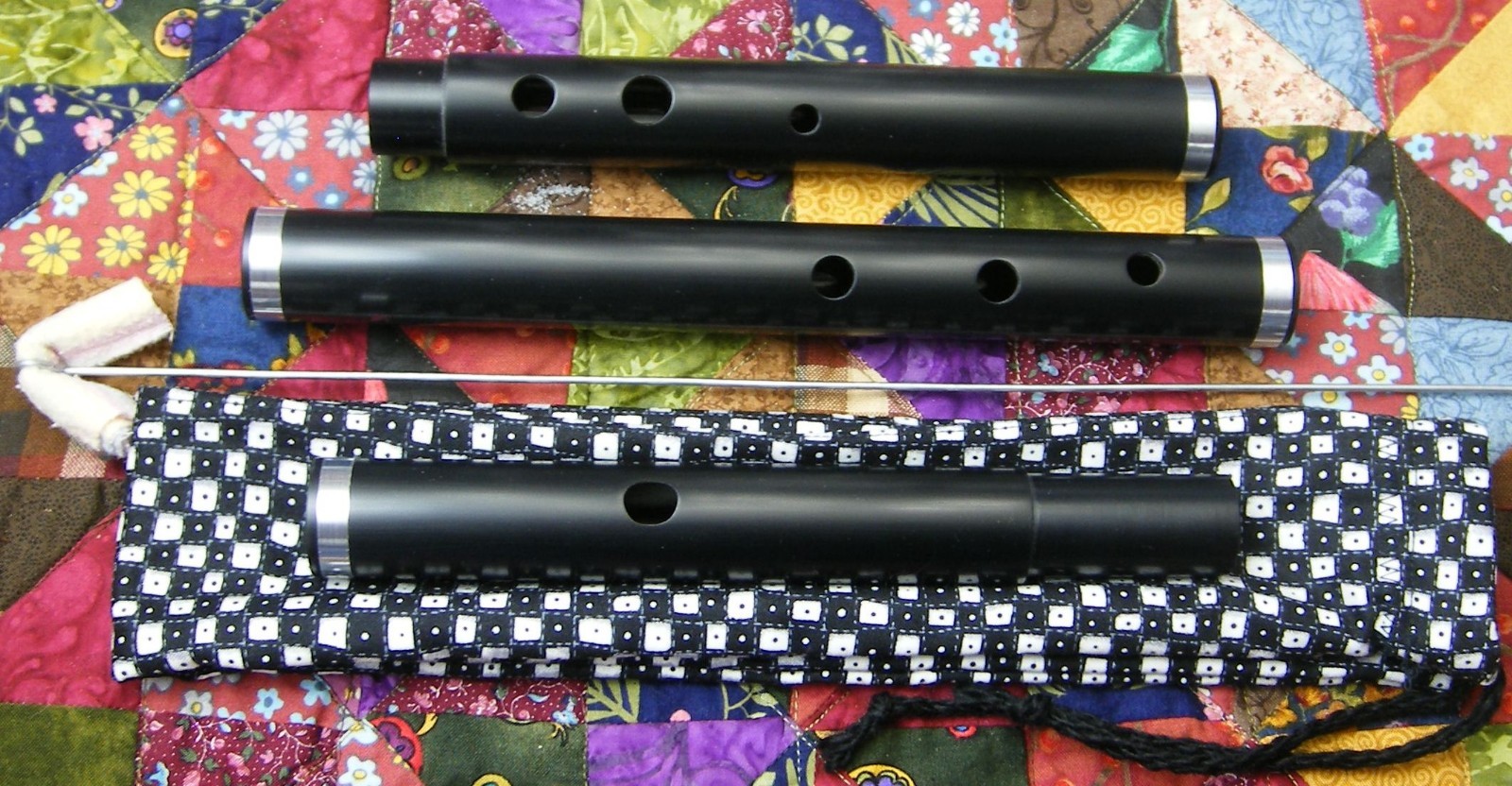 Doug Tipple's 3-piece Irish Flute in Low-D