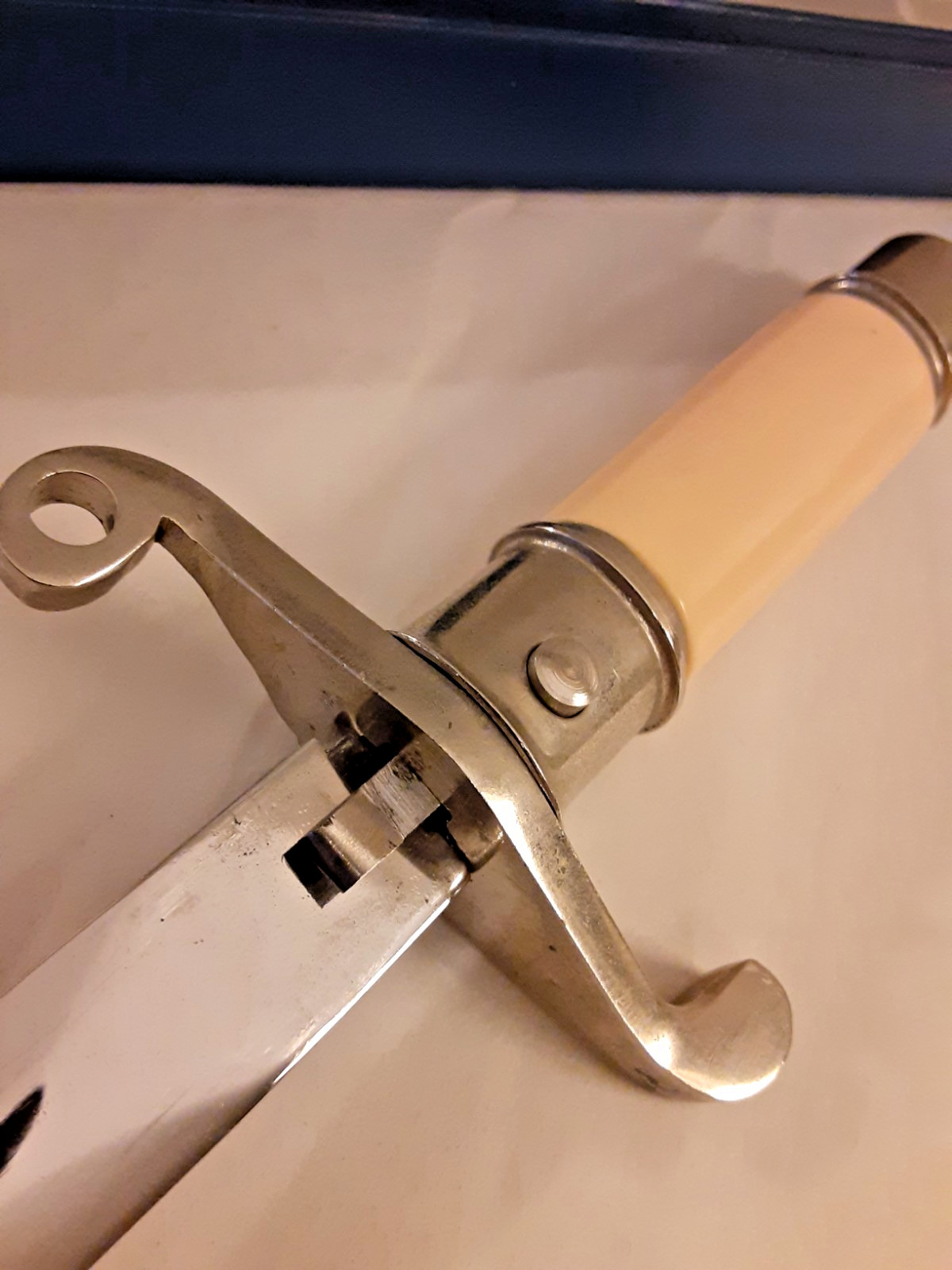 Vintage Polish Officer Presentation Dagger and Scabbard – with name plate.