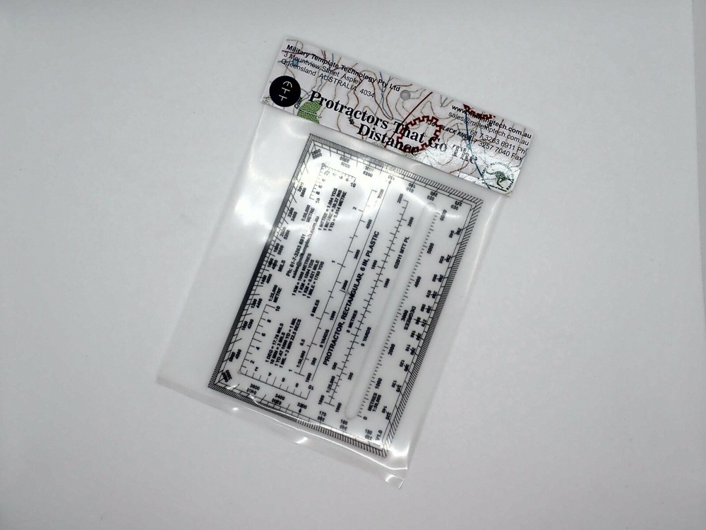 6IN Rectangular Protractor