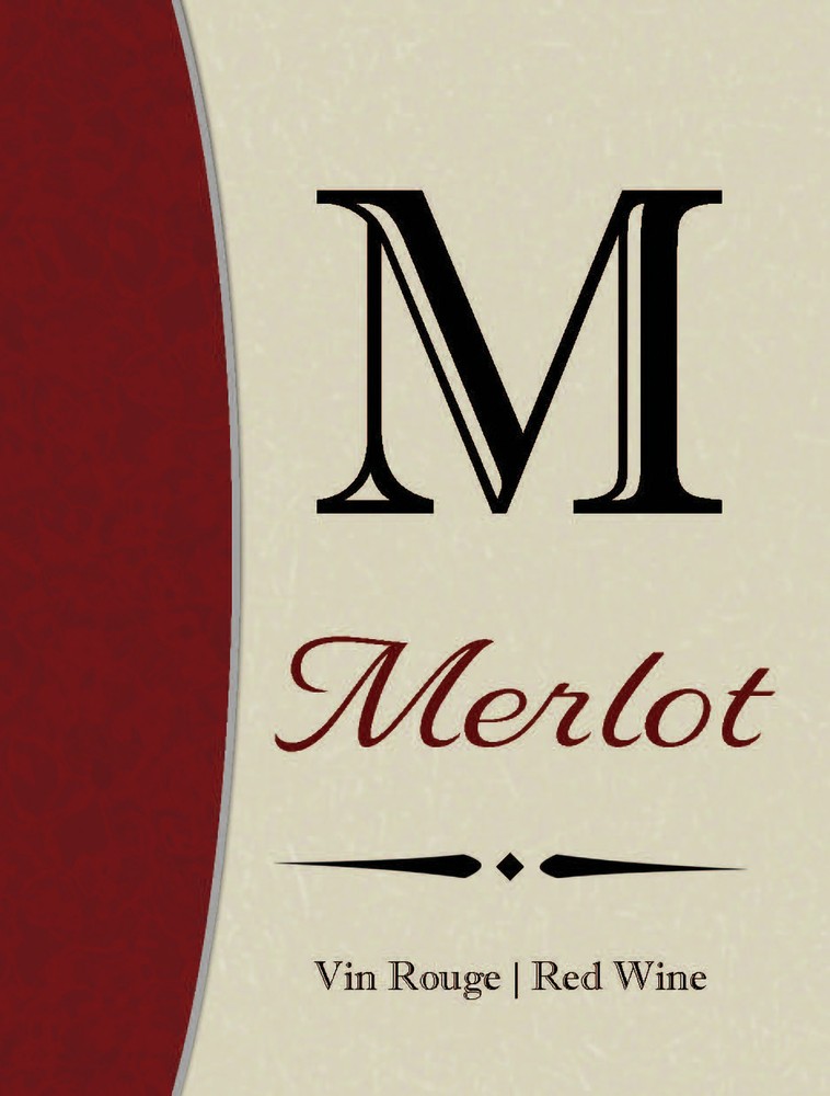 Merlot Wine Labels