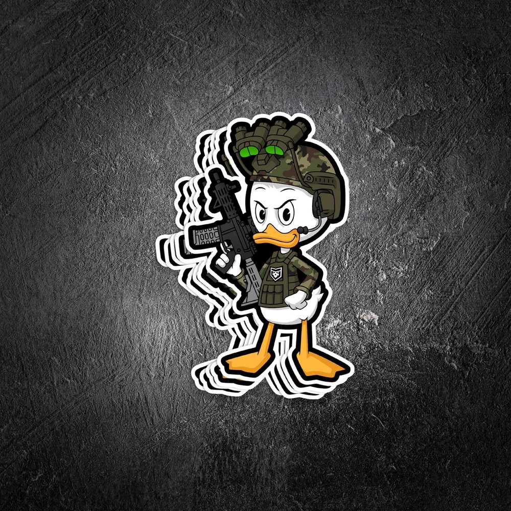 Pewey Duck Vinyl Decal