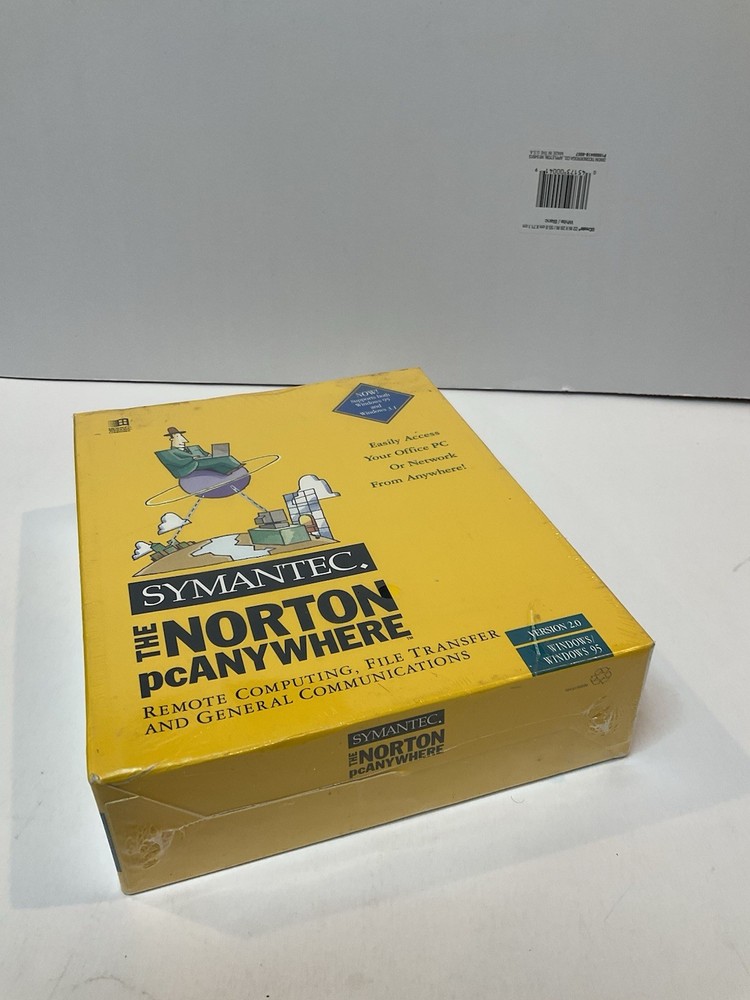 Symantec Norton PC Anywhere Version 2.0 DOS Windows NOS Sealed