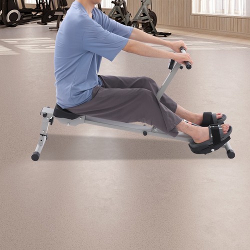 Adjustable Rowing Machine Fitness Freestanding Foldable Rowing Exercise Machine
