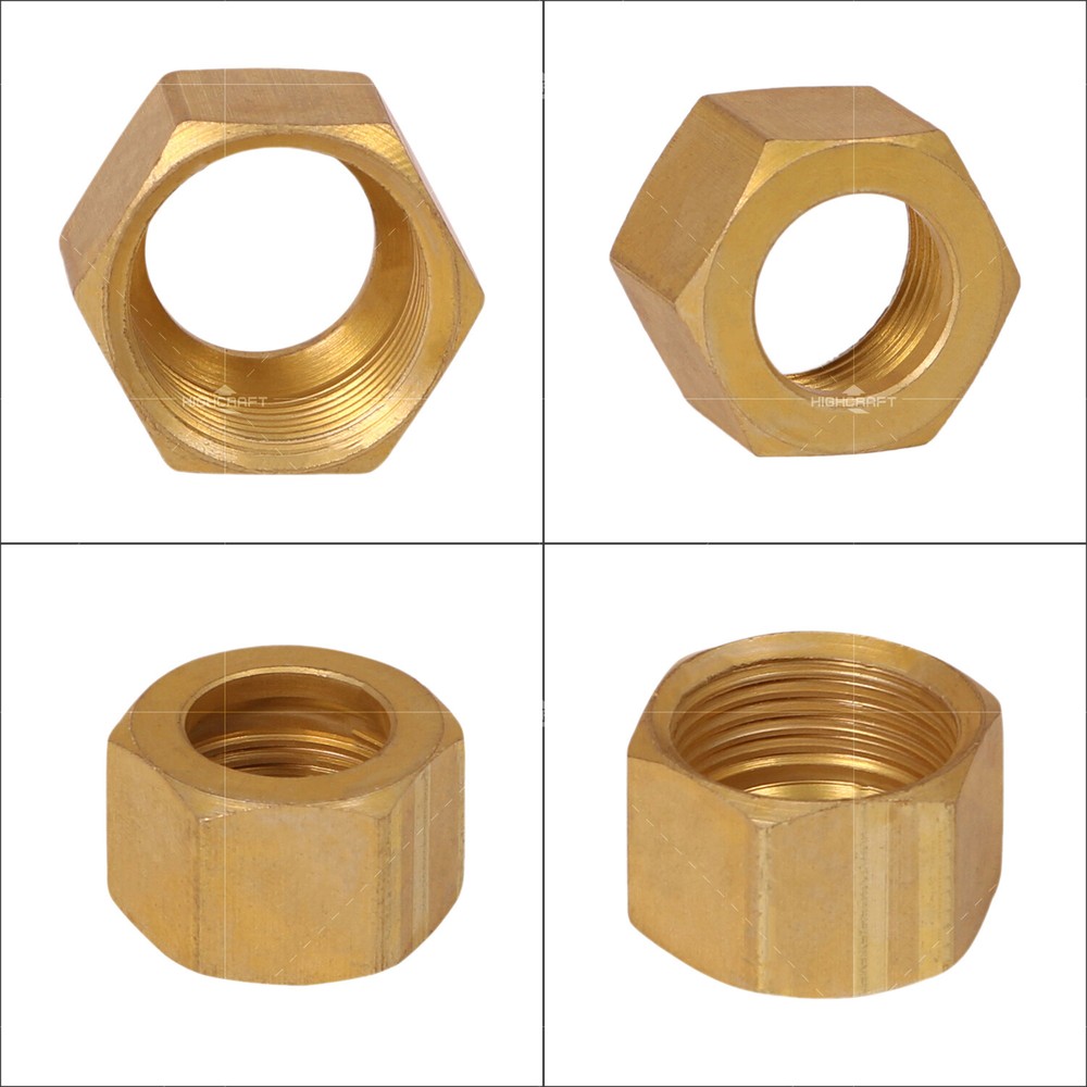 Pack of 15 Brass Compression Nuts - OD Compression