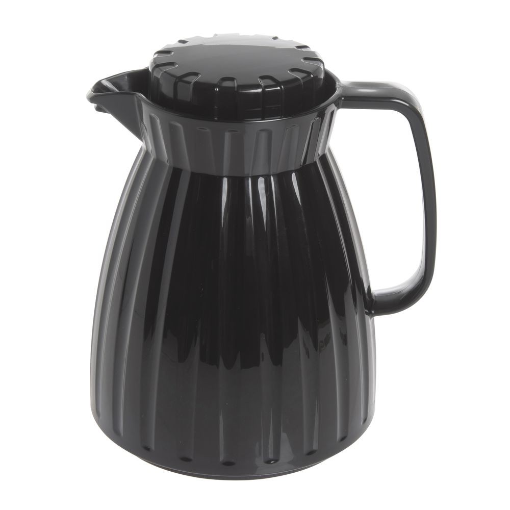 HUBERT® 0.6 L Black Plastic Server