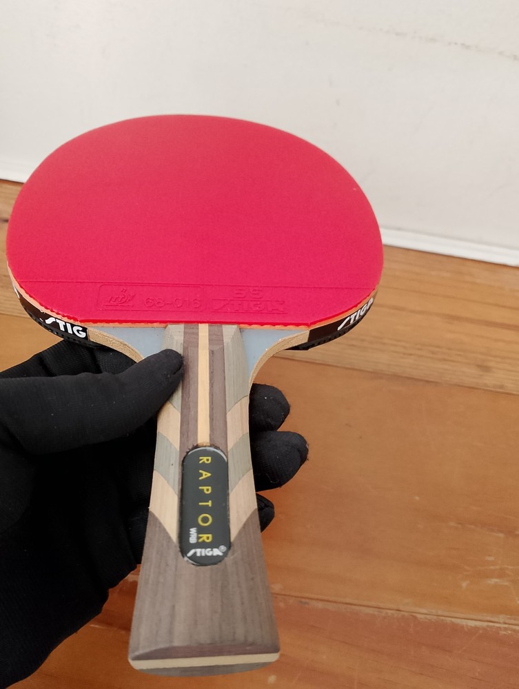 Stiga Raptor Performance, 7-ply extra light blade Ping Pong Paddle