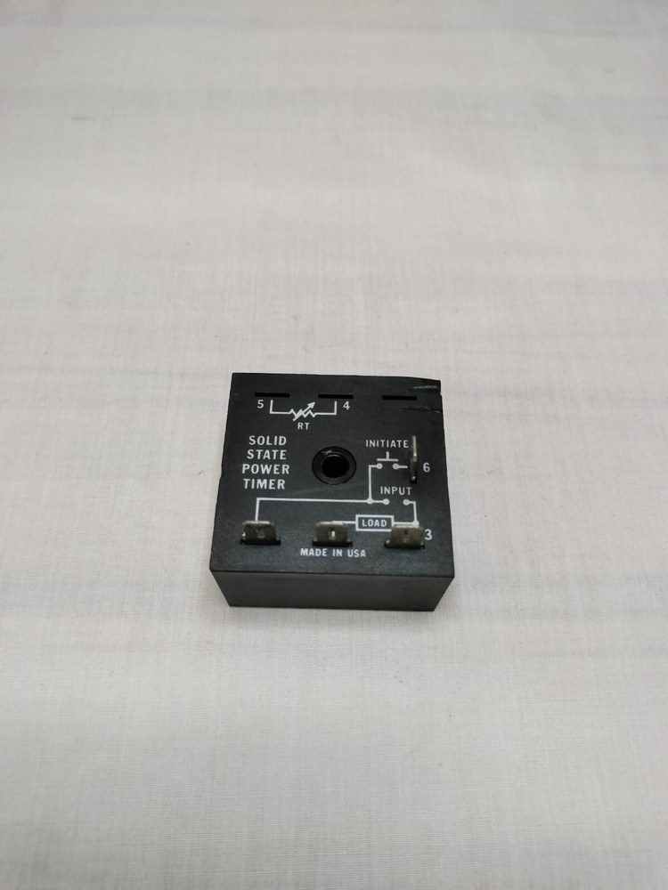 SSACI THC4120B Solid State Timer 120VAC 10A 20 SEC 100A Inrush Made in USA