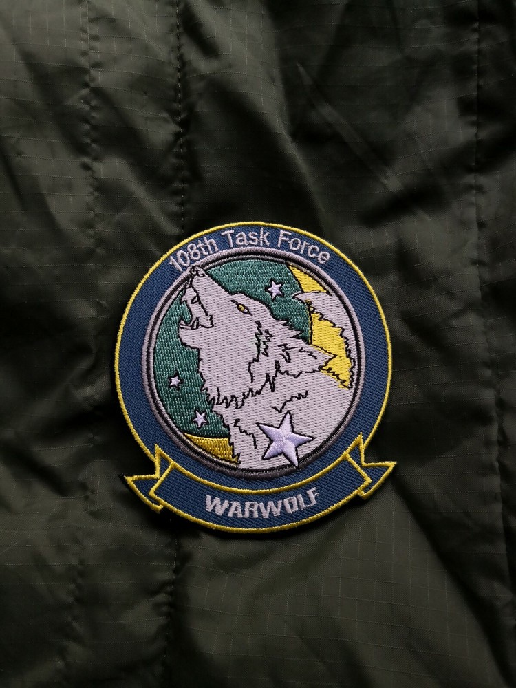 Ace Combat Assault Horizon, War Wolf, military morale hook & loop airsoft patch