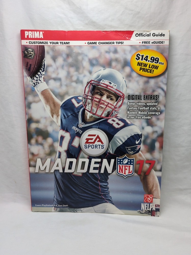 Madden NFL 17 Prima Official Strategy Guide Book