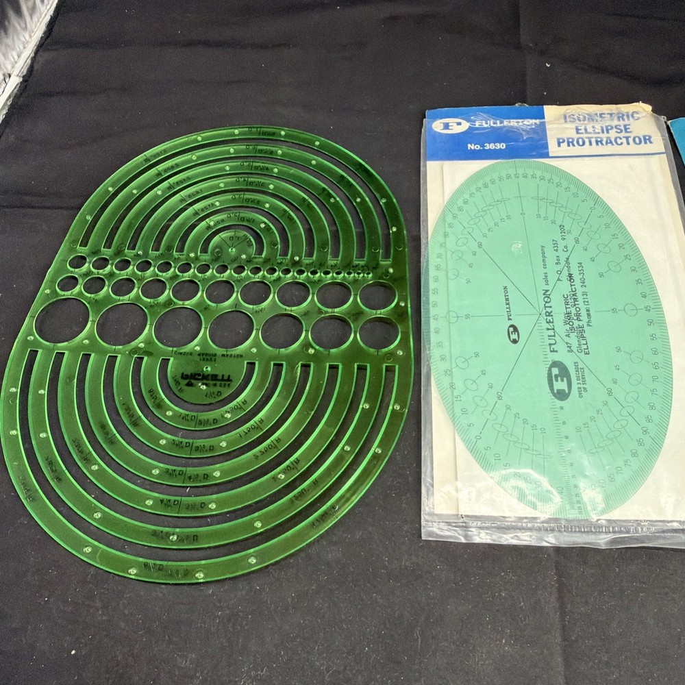 Lot Architecture Template Drafting Stencils