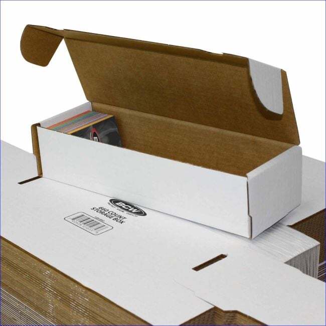 3 BCW 660 Count Card Storage Boxes