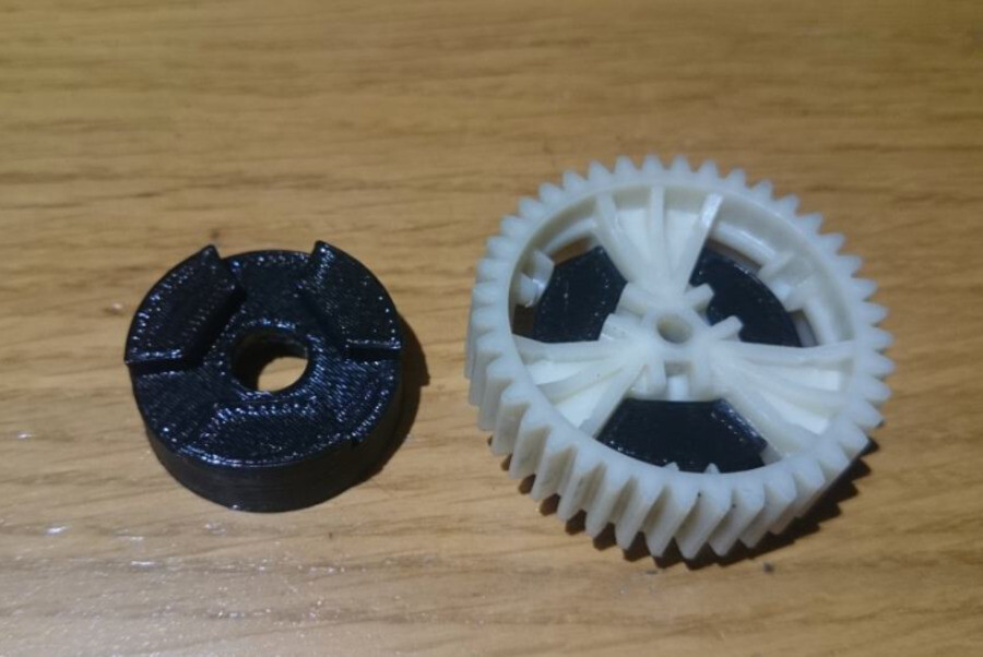 Gear Diff Locker (Solid Axle) Conversion Kit for Tamiya Clodbuster 4x4 Truck