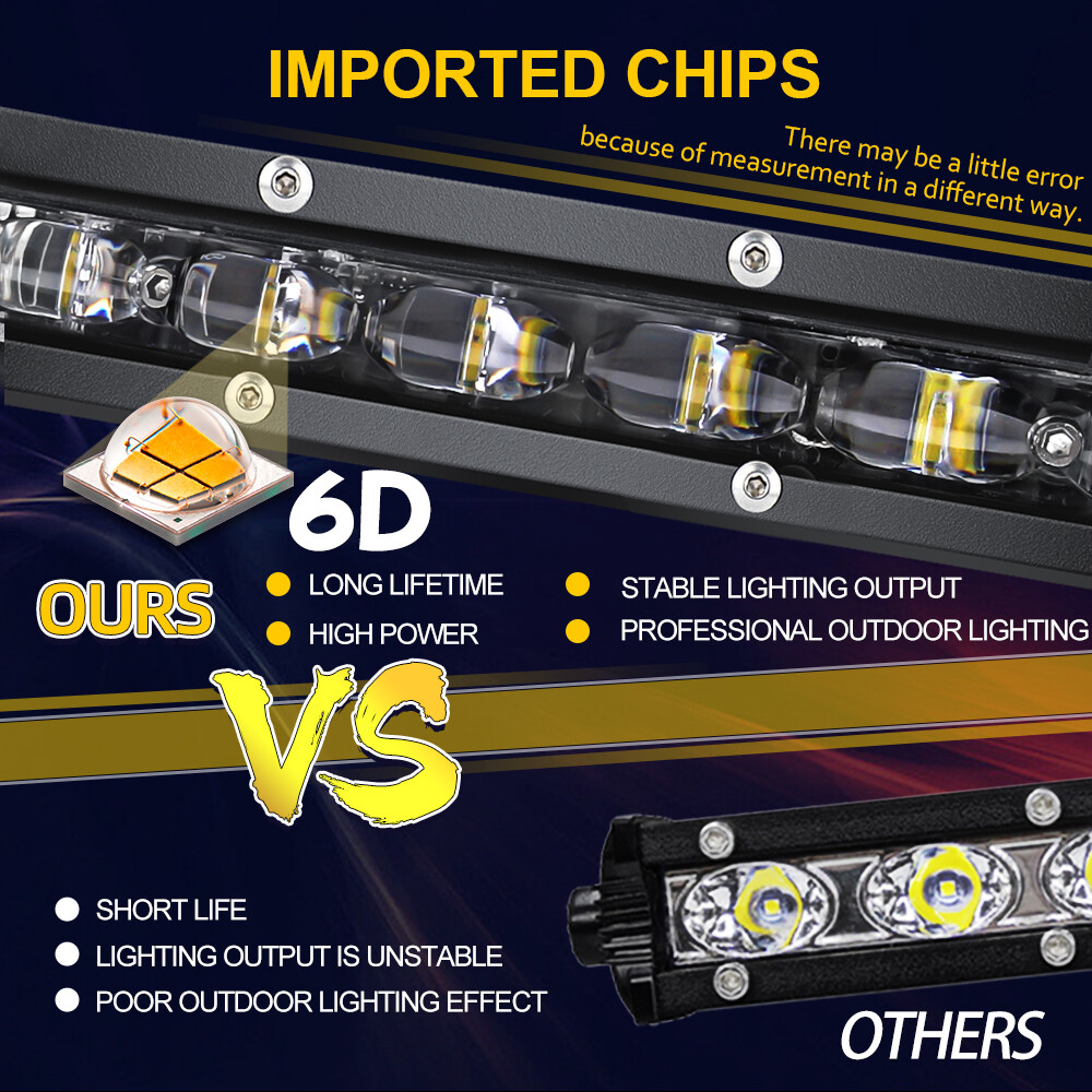 For Can-am Maverick X3 XDS XRS Roof 50" Curved LED Light Bar+RGB 4" Pods +Wire