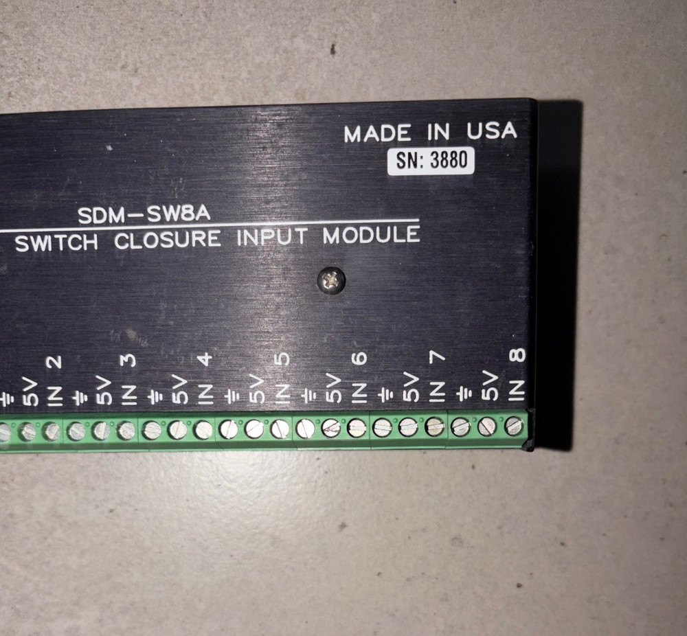 Campbell Scientific SDM-SW8A 8-channel Switch Closure input Module