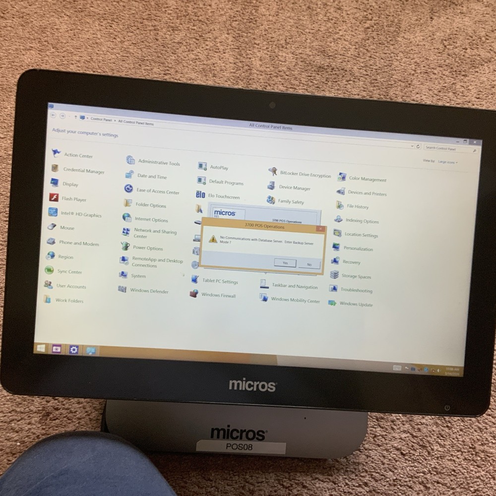 Micros m-workstation 610