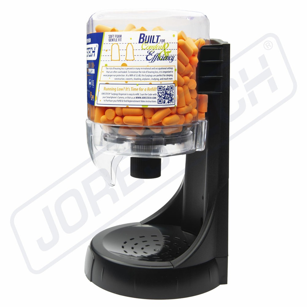 EarPlug Dispenser tabletop wall mount 32dB PK250 by JORESTECH