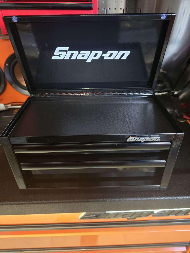snap on mini tool box Black.