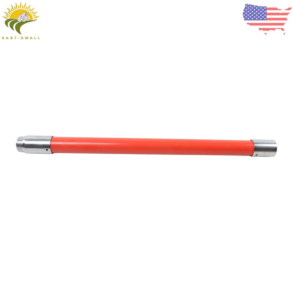 9-Section Telescoping Pole Saw Pruner 30ft Maximum Reach Orange Heavy-Duty