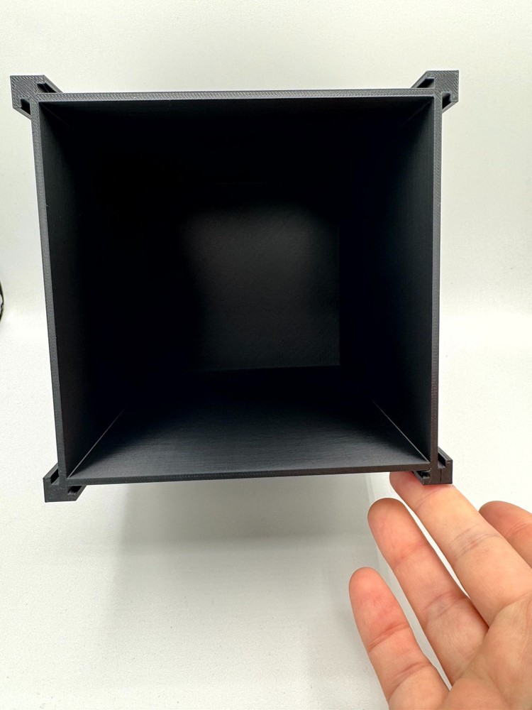 Jumbo 5x7 Top Loader Display & Storage Box - 4 Sided Display - Jumbo Case Statio