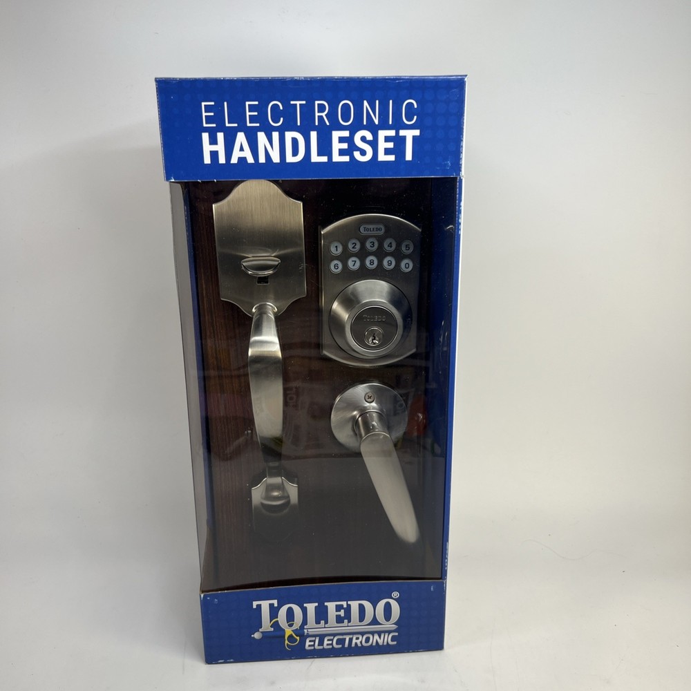 Toldeo Door Lock Electronic Handle Set Deadbolt Keyless Keypad Lever Security