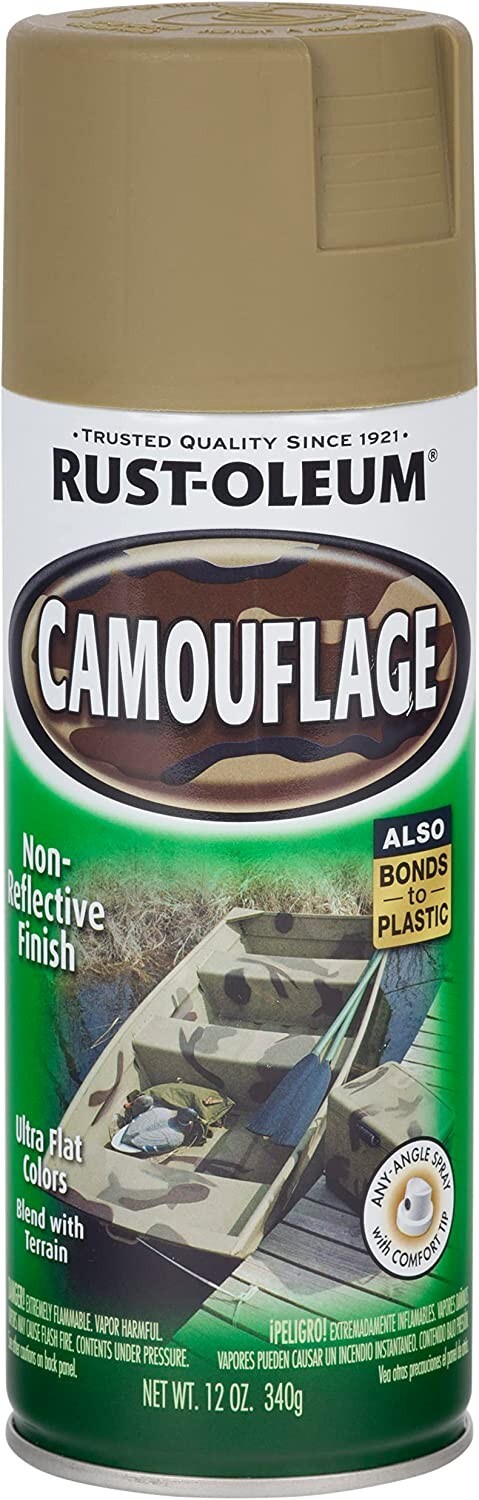 Rust-Oleum 269038 Specialty Camouflage Spray Pack, 12-Ounce, 6-Pack CAMO