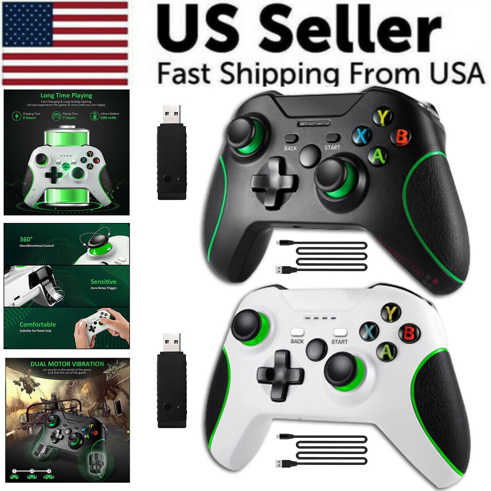 Wireless Controller For Microsoft Xbox One S / X / E / Windows 7 8 10 11 PC 2.4G