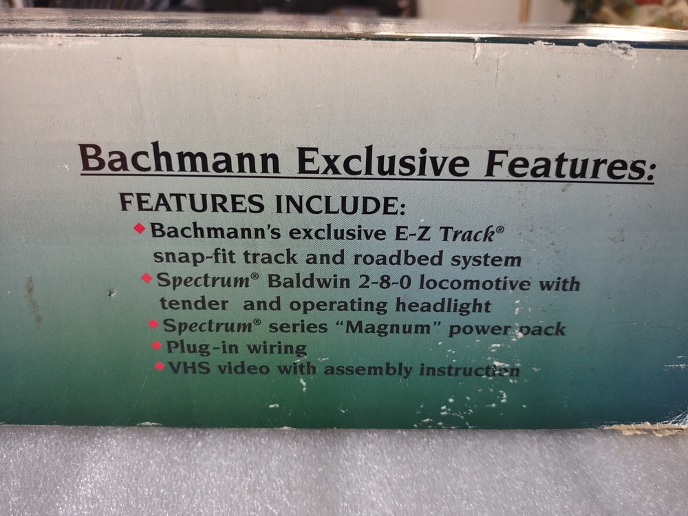 Bachmann Baltimore & Ohio Electric Train Set HO Scale