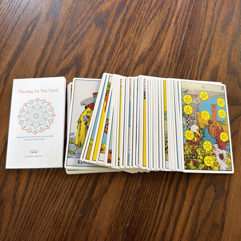 MagicSeer Classic Design- Tarot Cards Deck -with Guidebook