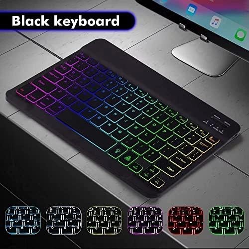 Bluetooth Keyboard and Mouse Combo for iPad - Rechargeable Wireless Keyboard.