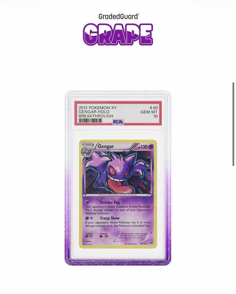 GradedGuard PSA Guard Protector Grape- IN HAND