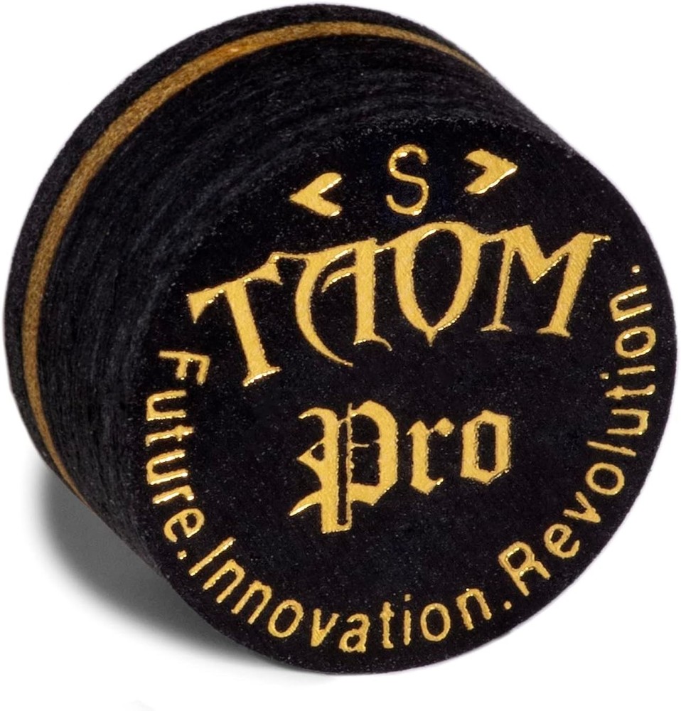 Taom Pro Laminated Pool Billiard Cue Tip 14 mm - 1 pc