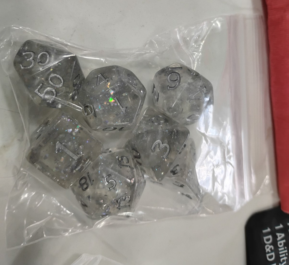 Dungeons & Dragons D&D Undermountain Treasure Pack Opened - Items as Pictured