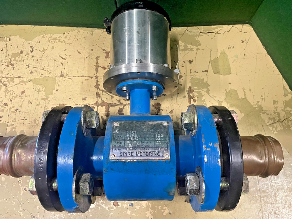 Spire Metering Technology MAG888-DC Battery Powered Flowmeter, DN50 Flow Meter