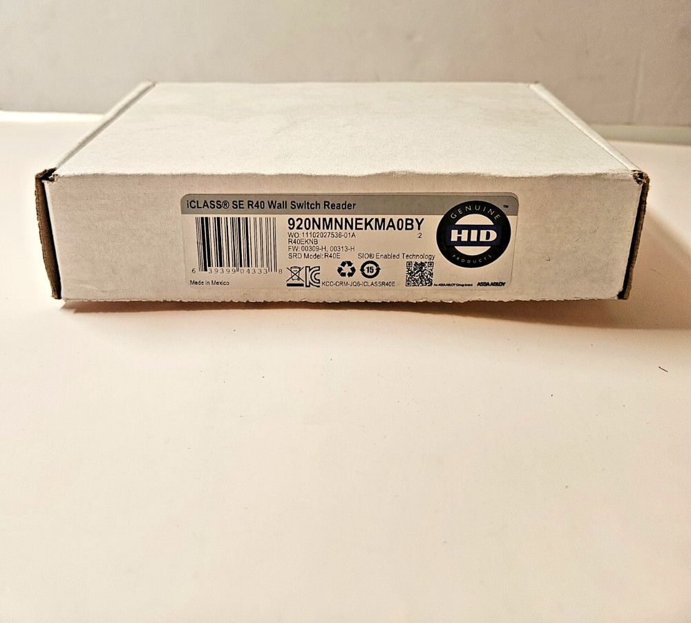 HID 920NMNNEKMA0BY iCLASS SE R40 Reader NEW