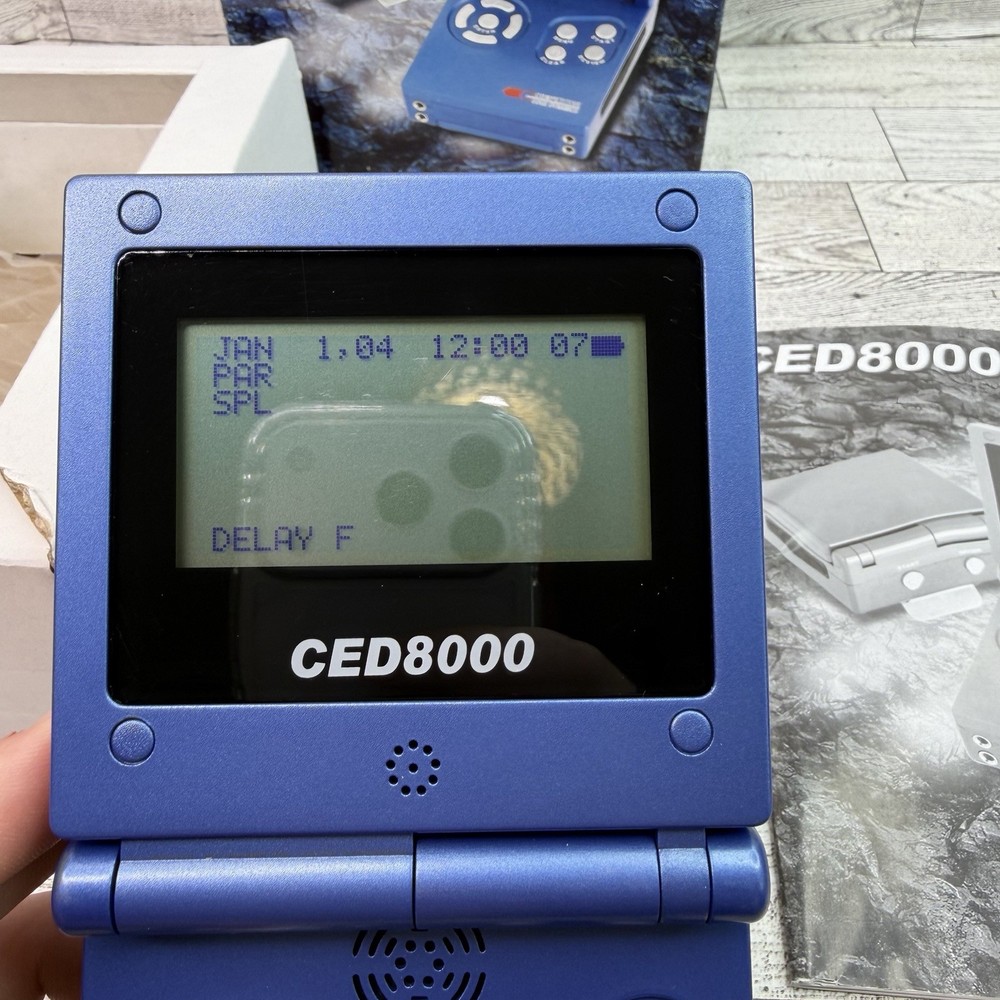 Competitive Edge Dynamics CED8000 Shot Timer With Box, Manual, Clip Works