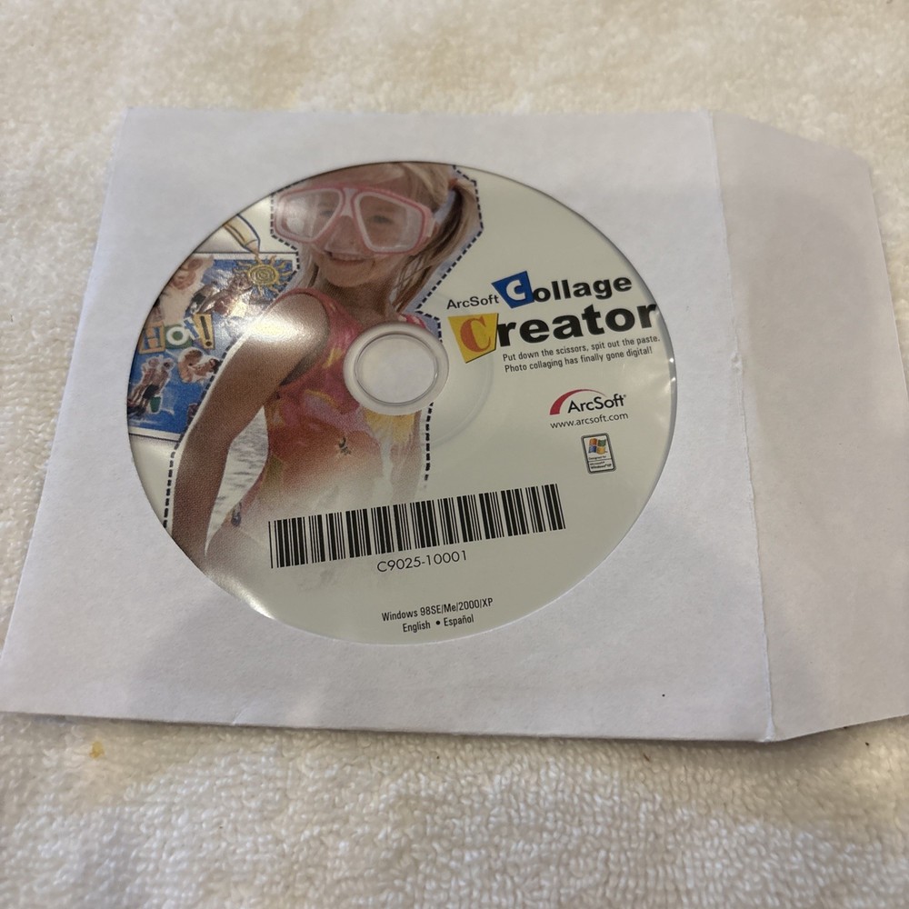 ArcSoft Collage Creator - (2004 ArcSoft Inc.) - Used CD-ROM