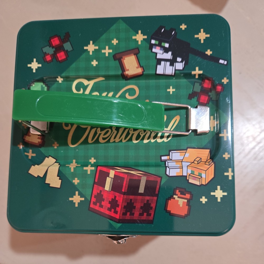 Tin Box Company Minecraft Stacking Cube Storage Fun Stash Box 5.75 Inches