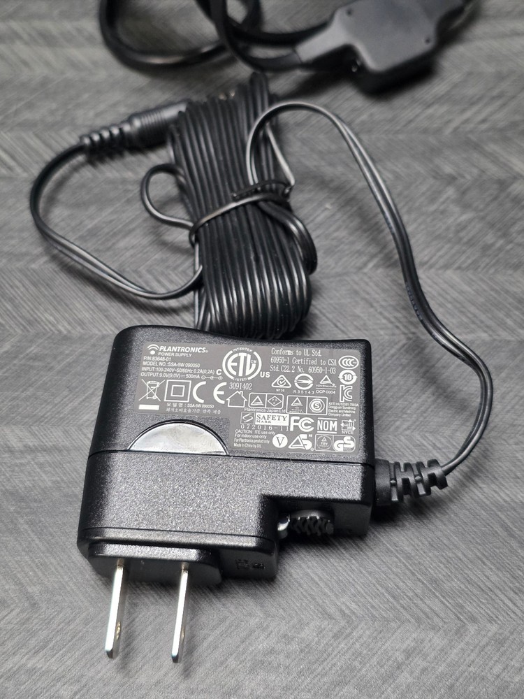 PLANTRONICS CS540 Wireless DECT Headset Black With APV-63 EHS Adapter Open Box
