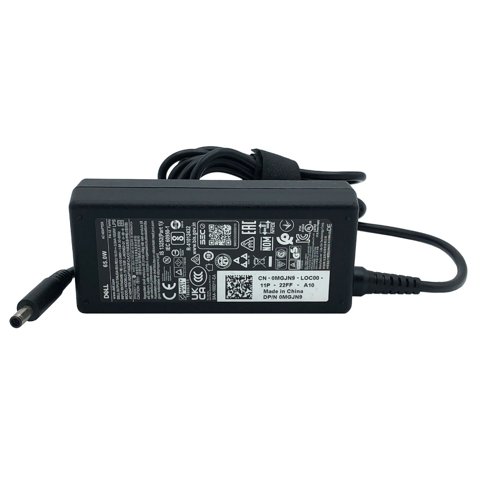 Original Dell AC Adapter for Inspiron 15 3520 3521 7537 Laptop Charger 65W