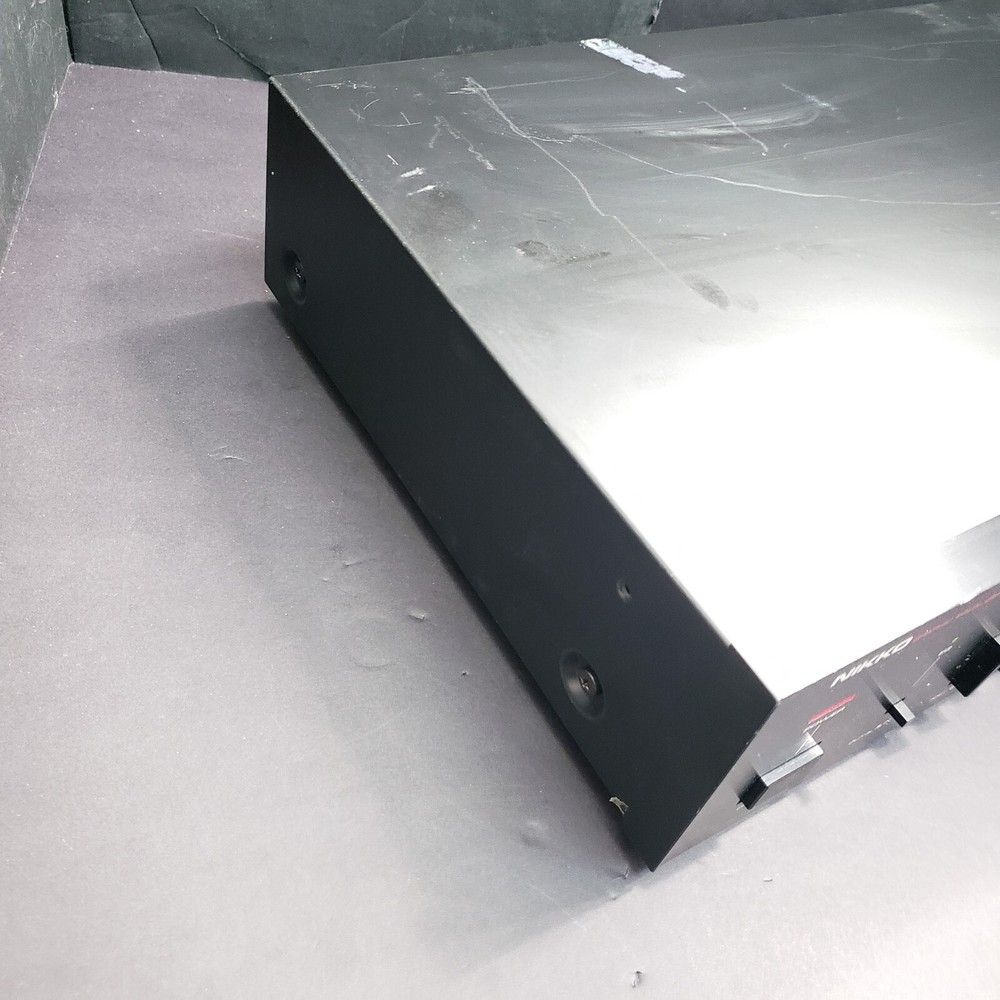 Nikko Black EQ-500 Stereo Graphic Equalizer - Tested and Working