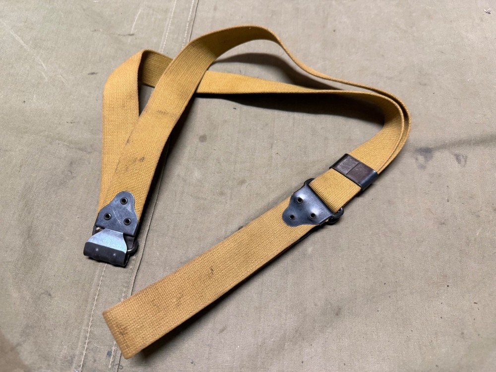 ORIGINAL WWI WWII US ARMY M1917 TOMPSON M1 KERR CANVAS  WEB CARRY SLING