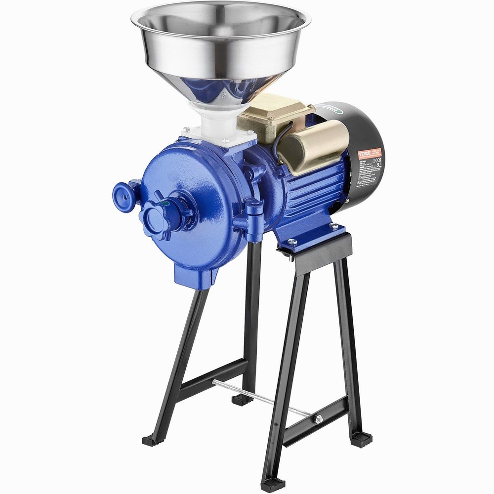Continuous Duty 3000W Electric Grain Mill Grinder with Vibration Reduction Tech